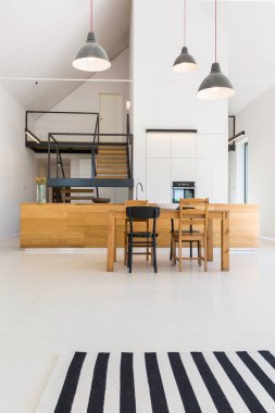 Açık ev alan tablo ile