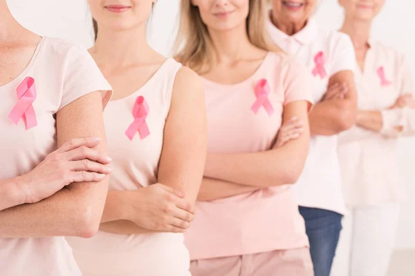 Poder para combatir el cáncer de mama — Foto de Stock