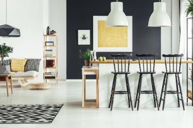 Çağdaş rustik salon