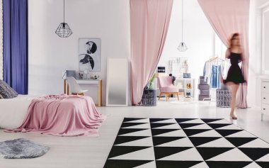 Lüks giyinme odası