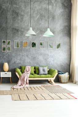 Dünyevi tasarımı ile eklektik ana sayfa