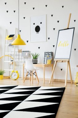 SCANDI anaokulunda geometrik halı