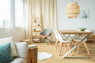 Çok fonksiyonlu yemek odası