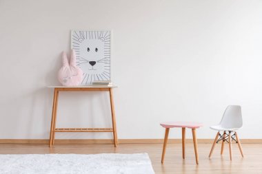 Parlak çocuk odası poster