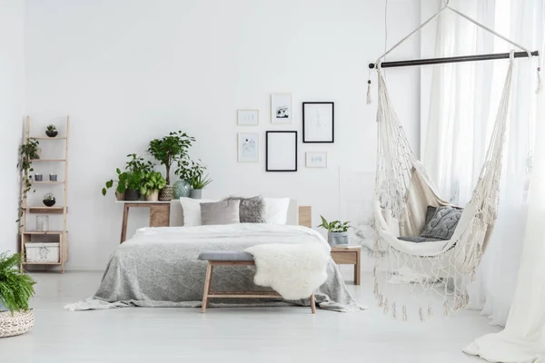 Brazilian chair in bedroom — Stock Photo, Image