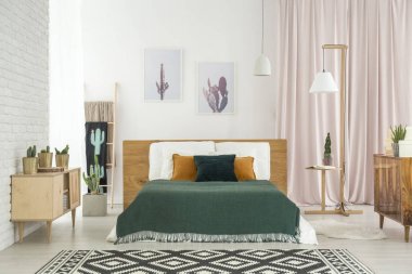 Vahşi Batı tarzı yatak odası