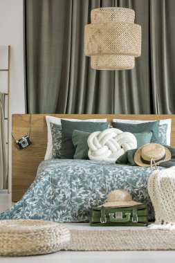 Bavul seyahat yatak odası