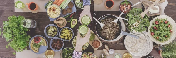 Lezzetli vejetaryen diyet — Stok fotoğraf