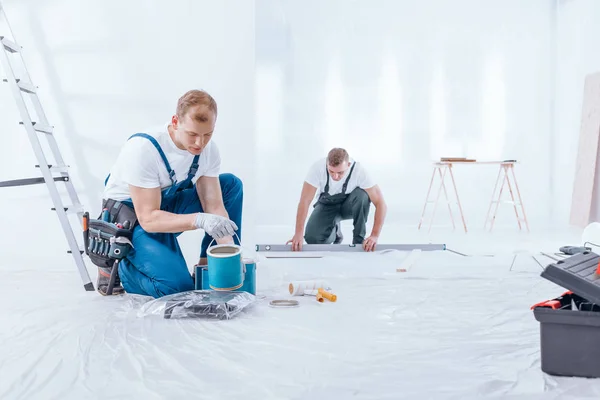 Crew during work — Stock Photo, Image