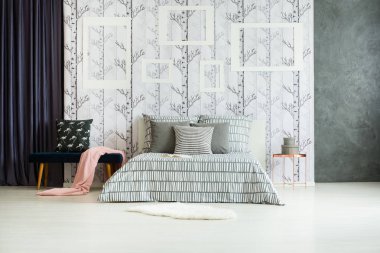 Bankta Flamingo yastık