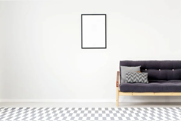 Mockup em interior plano simples — Fotografia de Stock