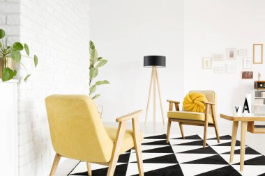 Koltuklar parlak düz iç