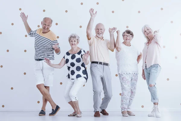 Elders having fun — Stock Photo, Image