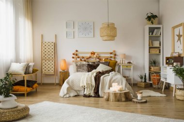 Sıcak yatak odası iç 