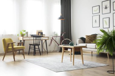 Ev ofis oturma odası