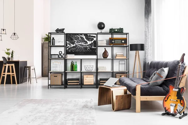 Gitar geniş adamın evinde