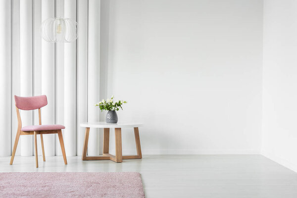 Chair and coffee table