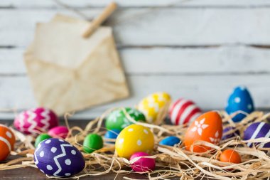 Yumurtalı Paskalya kartı