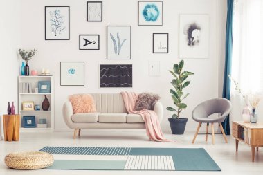 Aydınlık oturma odası Galeri