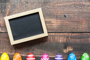 Paskalya kartı mockup