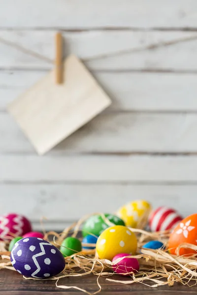 Uovo di Pasqua blu scuro — Foto Stock