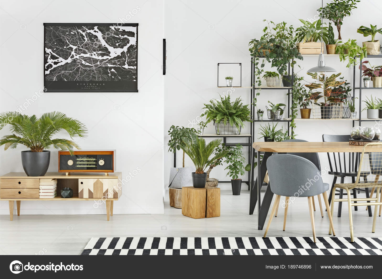 Botanische Esszimmer-Interieur — Stockfoto © photographee.eu #189746896 Botanische Esszimmer-Interieur — Stockfoto © photographee.eu #189746896