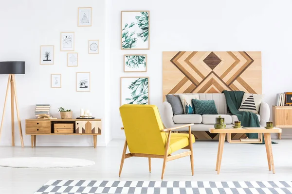 Multifunctionele woonkamer interieur — Stockfoto