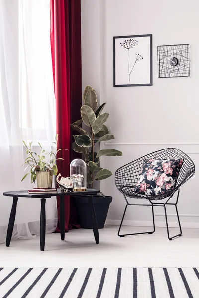 Sitting corner with plant — Stock Photo, Image