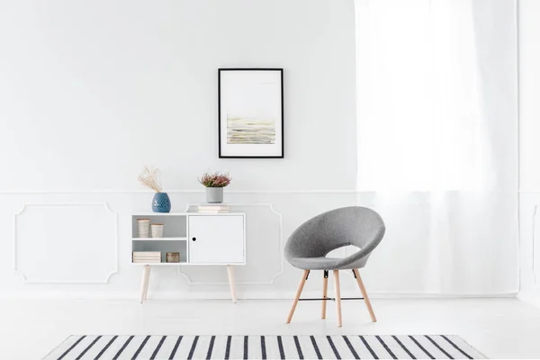 Egyszerű nappali belső tér — Stock Fotó