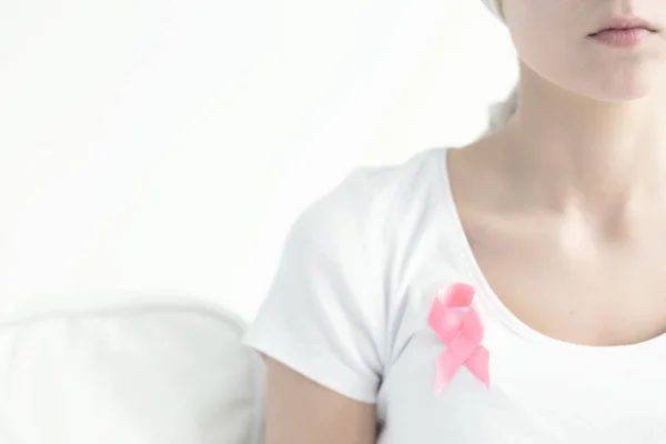 Campagne contre le cancer du sein — Photo