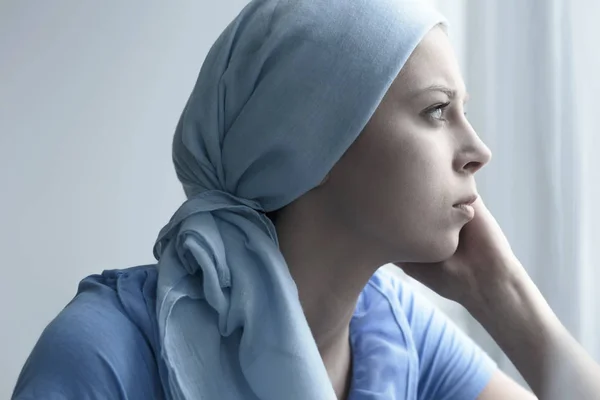 Une femme à l'hôpital — Photo