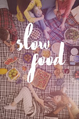 Organik gıda piknik