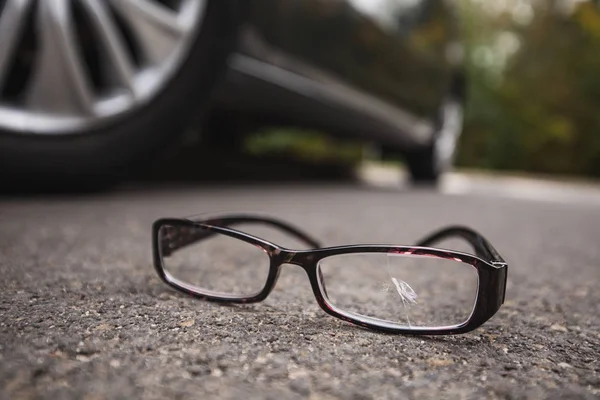 Gafas en la calle — Foto de Stock