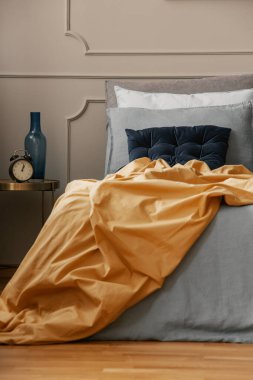 Modern stüdyo daire lüks ve kıtlık yatak odası iç