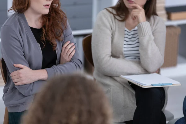 Group Women Supporting Each Other Therapy Session — Stock Photo, Image