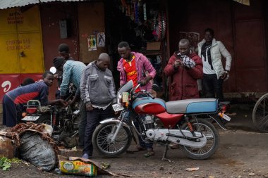 Aralık, 2019. Afrika, Uganda, Afrika 'dan sahneler
