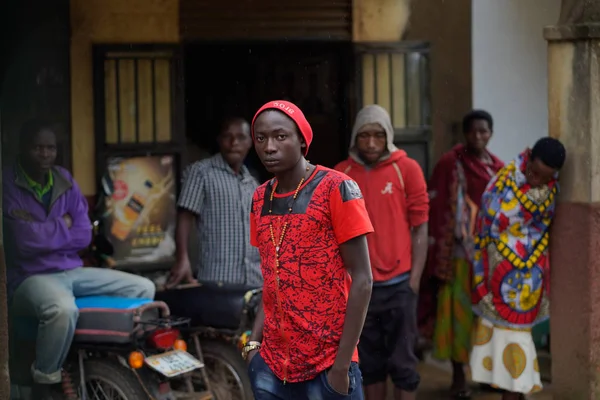 Diciembre de 2019. África, Uganda, escenas de la vida africana — Foto de Stock