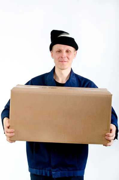 The man with a load — Stock Photo, Image