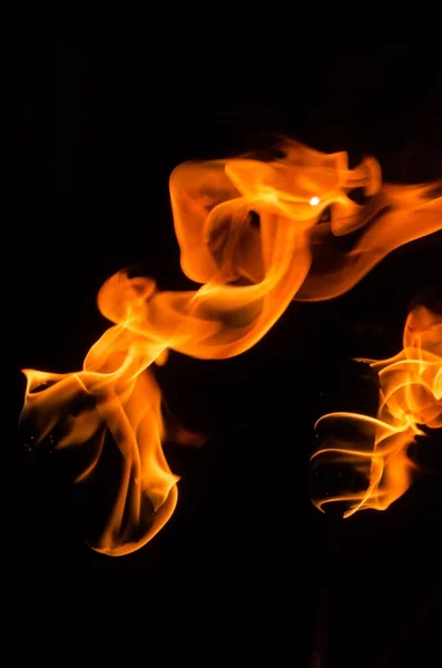 Die Textur des Feuers — Stockfoto