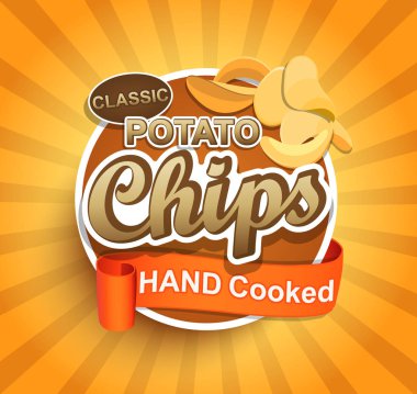 Patates cipsi etiket.