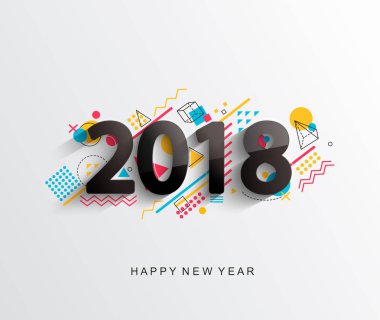 Modern 2018 tasarım kartı. 