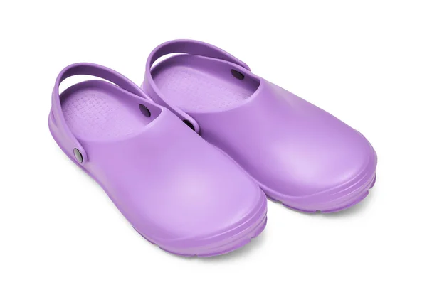 Crocs skor isolerad på vit — Stockfoto