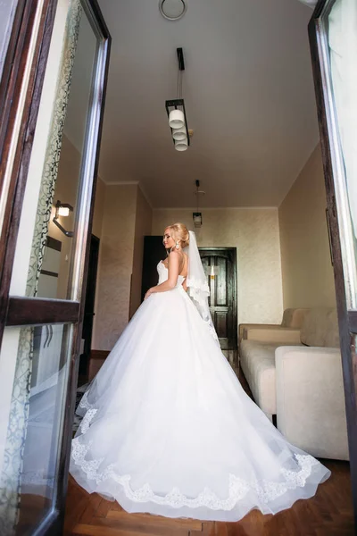 ウェディング ドレスの花嫁の肖像画 — ストック写真
