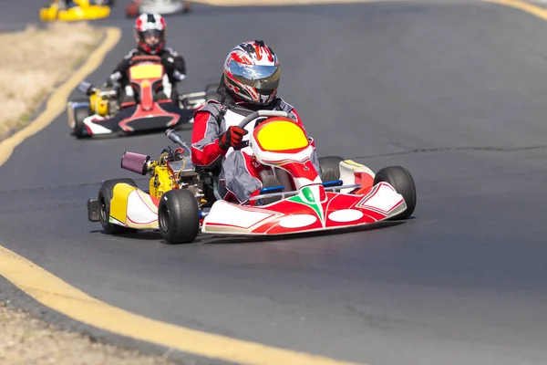 Go Kart Racers — Stock Photo, Image