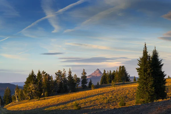 Mount Thielsen, ή Big Cowhorn, είναι ένα εξαφανισμένο ασπίδα ηφαίστειο στο Όρεγκον υψηλής καταρράκτες, κοντά σε Mount Bailey. — Φωτογραφία Αρχείου