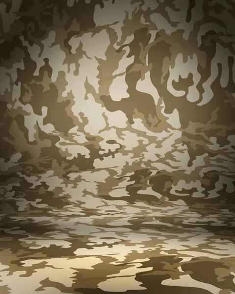 Camo Muslin fundo fundo em cores de camuflagem do deserto — Fotografia de Stock