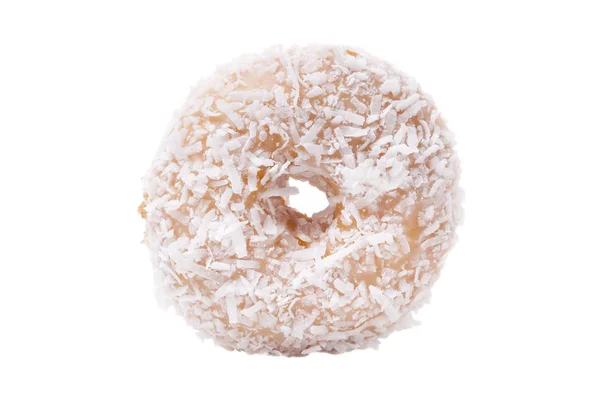 Coconut Donut isolated over white — Stock Photo, Image