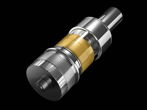 Vaping E-Cigarette Tank Atomizer — Stock Photo, Image