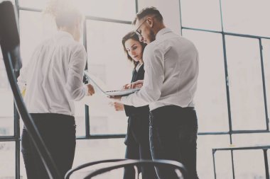 Çalışma süreci iş ekibi.