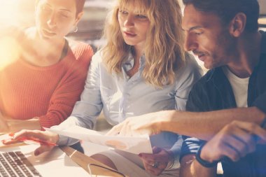 iş insanlar toplantı kavramı.